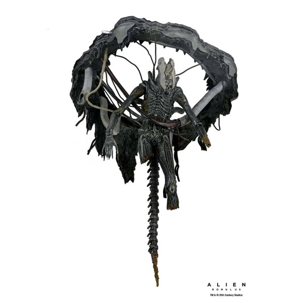ALIEN: ROMULUS – 18 cm große Actionfigur – DELUXE Exemplar des hängenden Labor-Xenomorphs XX121