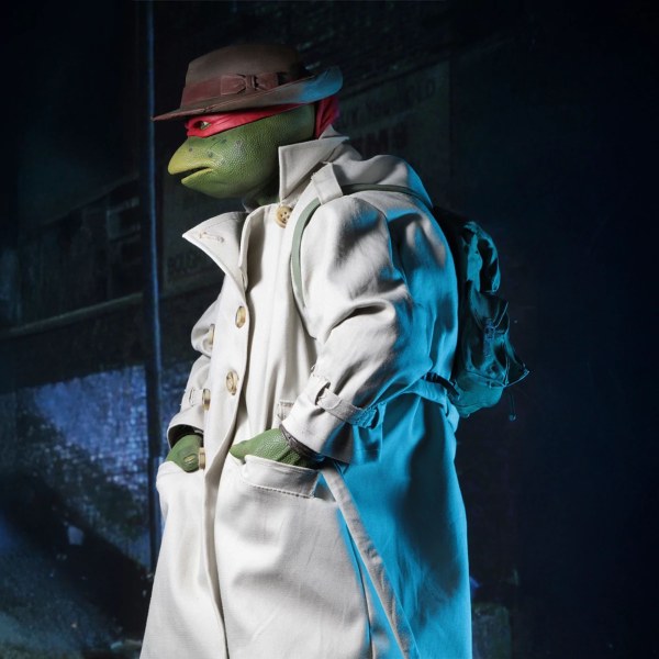 TEENAGE MUTANT NINJA TURTLES (FILM VON 1990) - FIGUR IM MASSSTAB ¼ - RAPHAEL-VERKLEIDUNG
