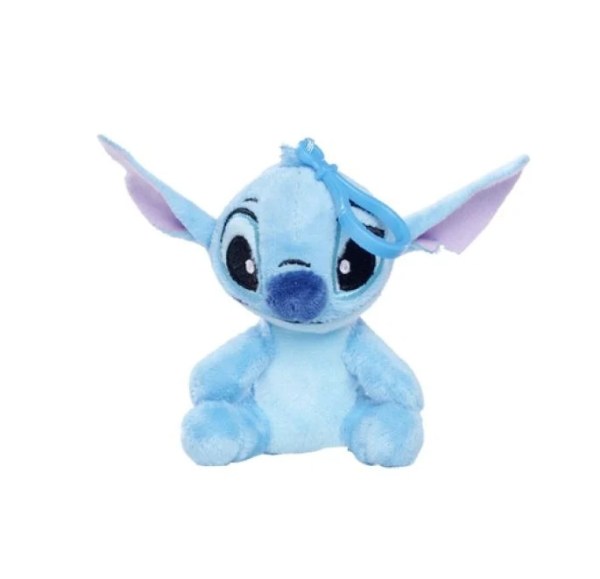 Stitch Taschenclip-Plüschtier 10 cm – Disney Lilo & Stitch