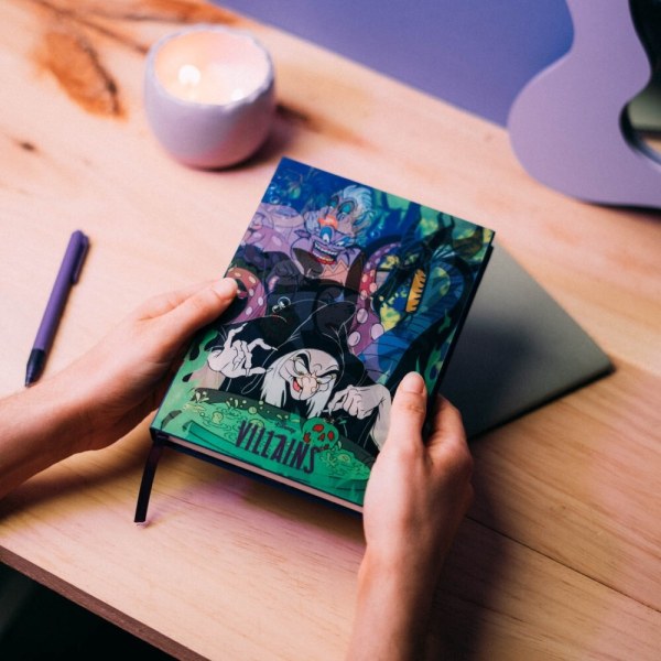 LENTIKULÄR Notizbuch A5 – Disney-Bösewichte