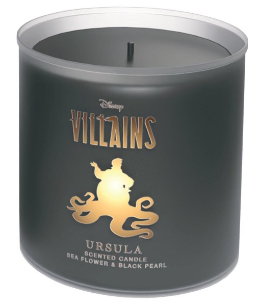 Disney Ursula Glaskerze Meeresblume & Schwarze Perle