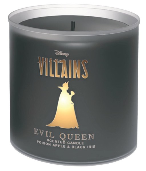 Böse Königin Disney Bougie Verre Giftapfel & Schwarze Iris