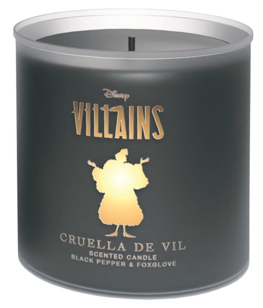 CRUELLA DISNEY BOUGIE VERRE BLACK PEPPER & FOXHANOVE
