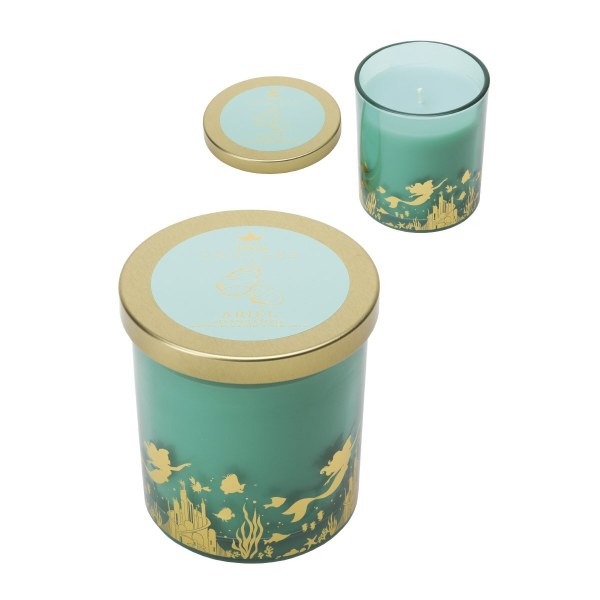 Disney Ariel Glaskerze mit Deckel, Korallenblume & Meersalz