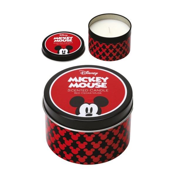 Mickey-Metallkerze, weißer Jasmin – Disney Mickey & Freunde