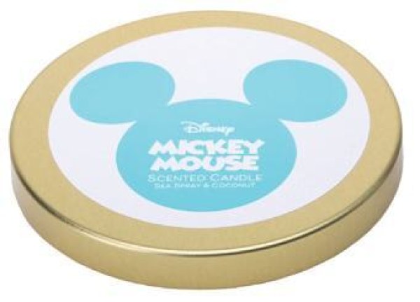 Disney-Glaskerze mit Deckel, Minnie Maus, Meeresbrise & Kokosnuss