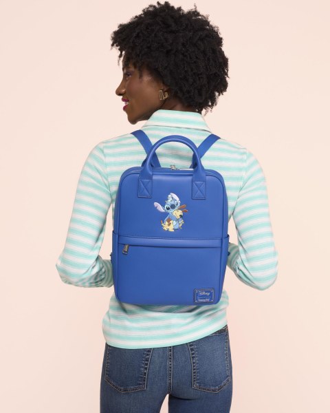 STITCH ANIMAL FRIENDS MITTLERE GROSSE RUCKSACKS - DISNEY LOUNGEFLY LILO UND STITCH