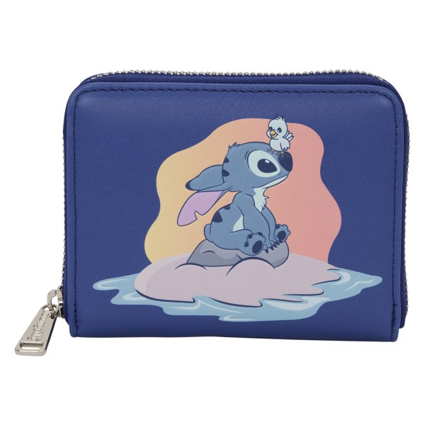 STITCH MIT VOGEL, MINIMALE GELDBÖRSE - DISNEY LOUNGEFLY LILO & STITCH
