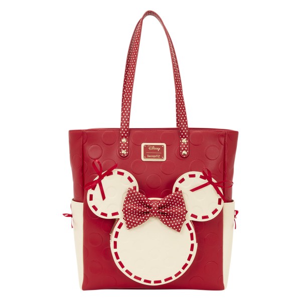 MINNIE ROCK THE DOTS TRAGETASCHE - DISNEY LOUNGEFLY