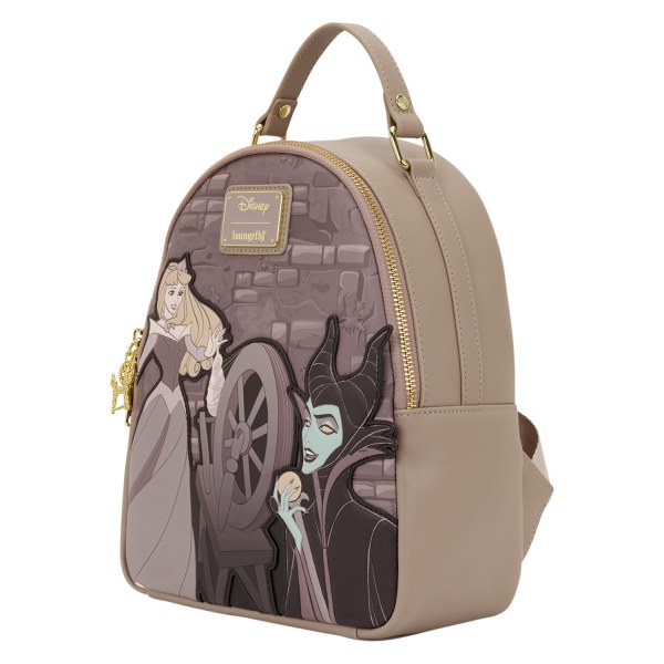 AURORA MALEFICIENT DREHENDES RAD MINI-RUCKSACK - DISNEY LOUNGEFLY DORNRÖSCHEN