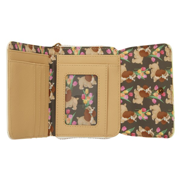 LADY Pastel Tulip Dreifach-Geldbörse - DISNEY LOUNGEFLY SUSI UND STROLCH