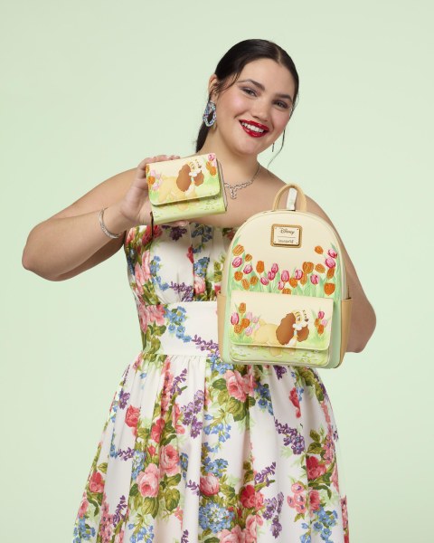 LADY Pastel Tulip Dreifach-Geldbörse - DISNEY LOUNGEFLY SUSI UND STROLCH