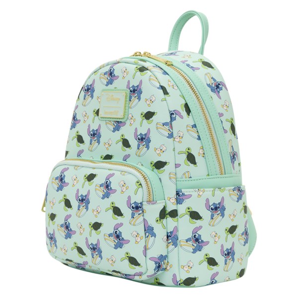 STITCH AND DUCK MINI-RUCKSACK - DISNEY LOUNGEFLY LILO & STITCH