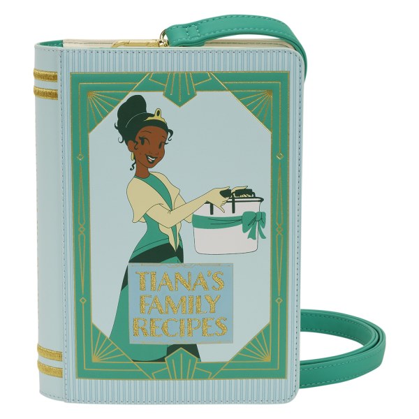 TIANA REZEPTBUCH- UMHÄNGETASCHE - DISNEY LOUNGEFLY DIE PRINZESSIN UND DER FROSCH