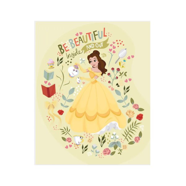 Belle auf Leinwand – Disney Die Schöne und das Beast