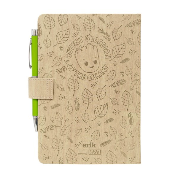 GROOT PREMIUM A5 NOTIZBUCH MIT PROJEKTORSTIFT - MARVEL