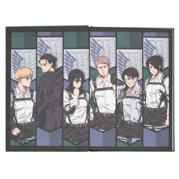 PREMIUM A5 NOTIZBUCH - ATTACK ON TITANS