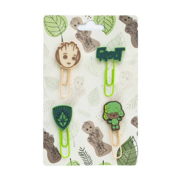 GROOT TOPPER BÜROKLAMMER-SET – MARVEL