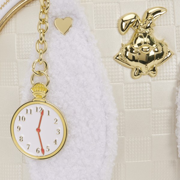WEISSE HASE HANDTASCHE - LOUNGEFLY DISNEY ALICE IM WUNDERLAND