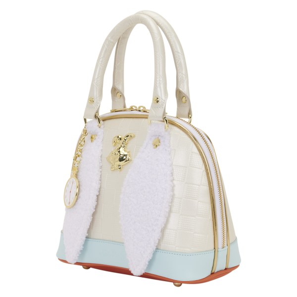 WEISSE HASE HANDTASCHE - LOUNGEFLY DISNEY ALICE IM WUNDERLAND