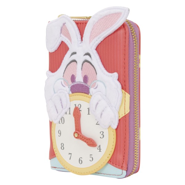 WEISSES KANINCHEN-GELDBÖRSE - DISNEY LOUNGEFLY ALICE IM WUNDERLAND