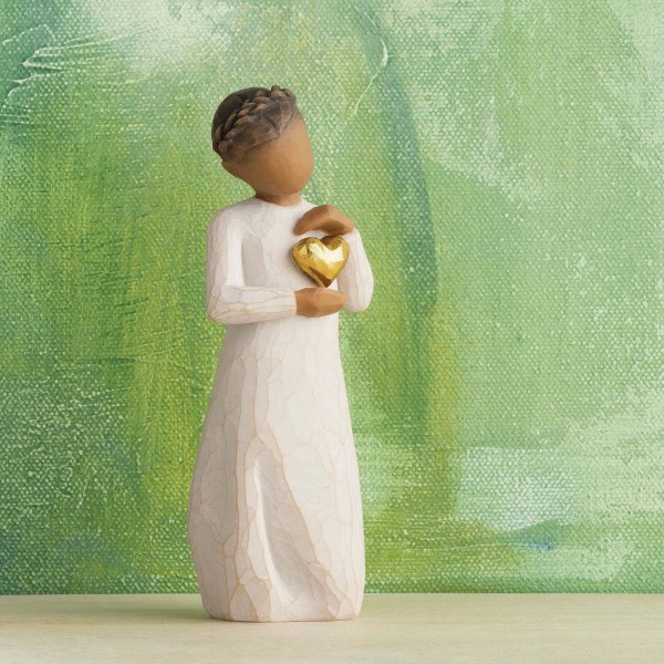 Willow Tree figur - Erinnerungsstück (DUNKLE HAUT)