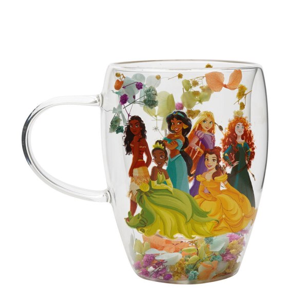 Disney-Prinzessinnen- tasse mit Blumendekor