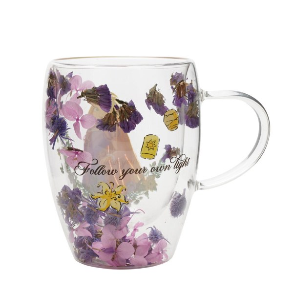 Disney Rapunzel Blumendekor- tasse
