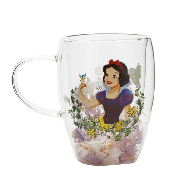 Schneewittchen floral verzierter tasse - Disney Pastel Princess