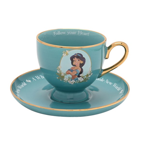 Jasmine-Teetasse mit Untertasse – Disney Pastel Princess
