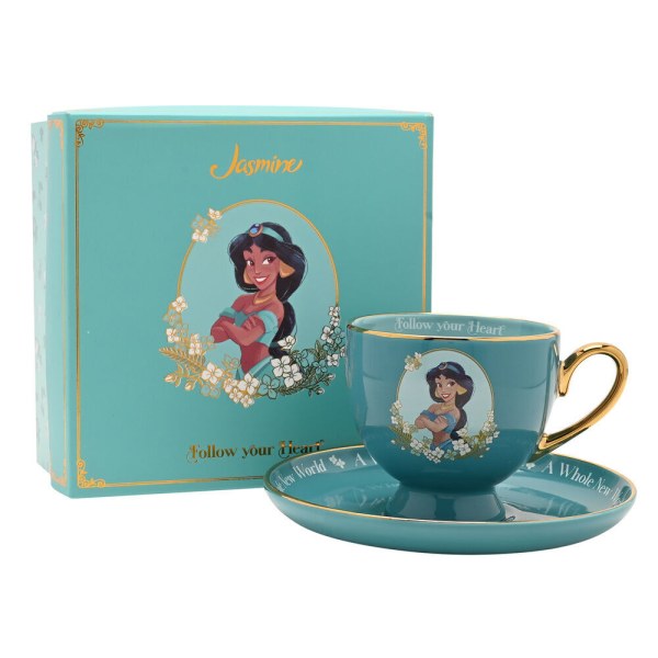 Jasmine-Teetasse mit Untertasse – Disney Pastel Princess