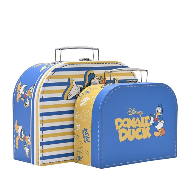 Disney Donald Set mit 2 Kofferaufbewahrungsboxen