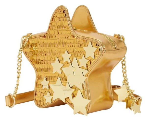 Goldene Sterne schultertasche - Loungefly
