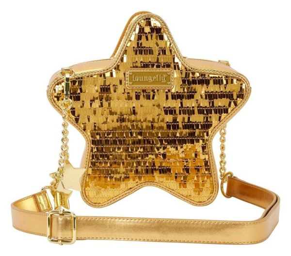 Goldene Sterne schultertasche - Loungefly