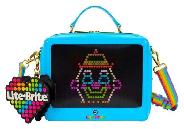 Lite Brite Umhängetasche mit Münzfach - Loungefly Hasbro