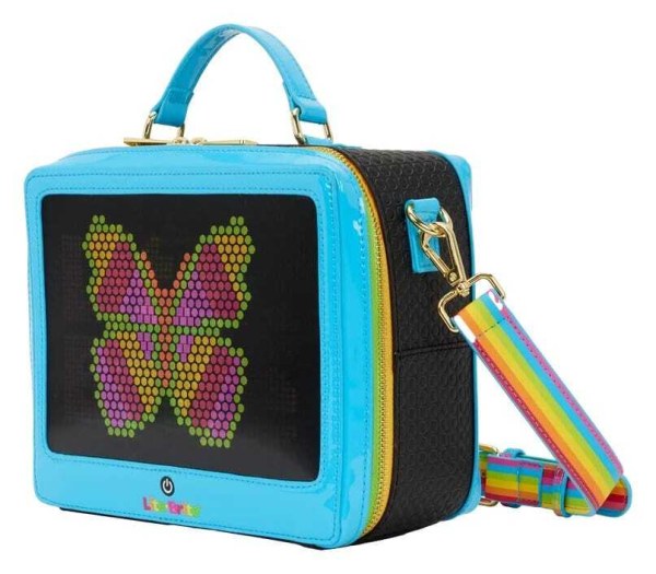 Lite Brite Umhängetasche mit Münzfach - Loungefly Hasbro