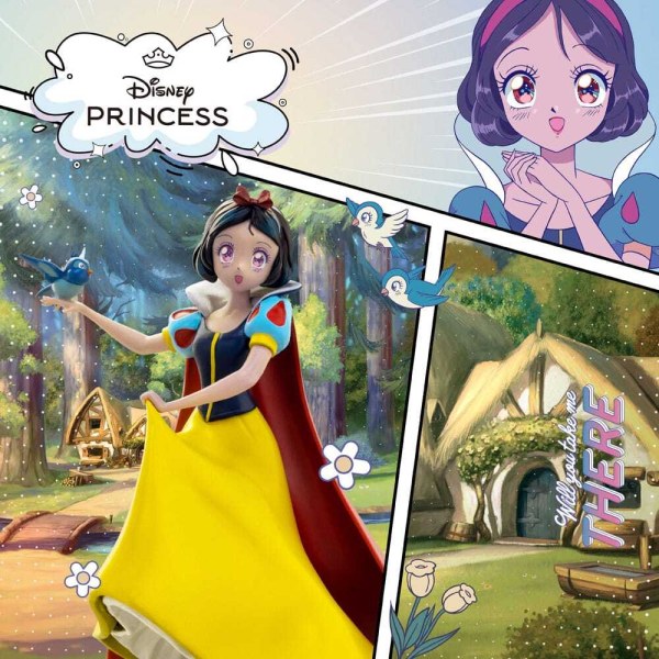 Anime-Prinzessin Schneewittchen Figur im Maßstab 17 cm - Disney