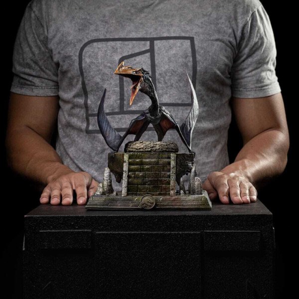 Quetzalcoatlus-Statuette Iron Studios, 26 cm – Jurassic World Renaissance