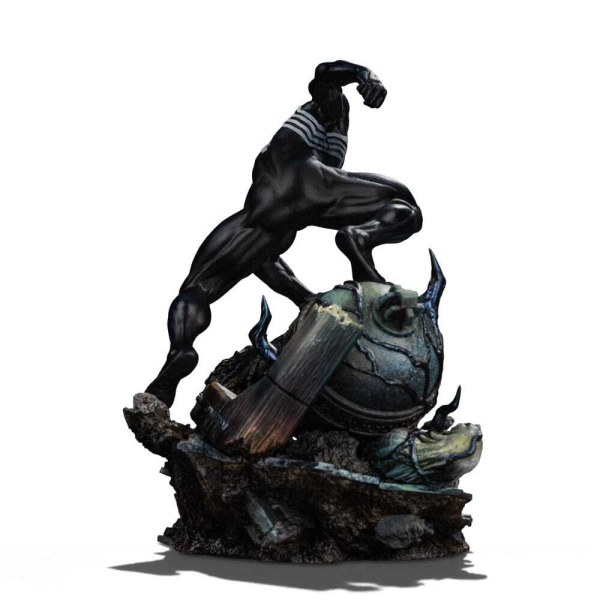 Spider-Man Kostüm im Art Scale Stil, schwarz, 20 cm – Iron Studios Marvel
