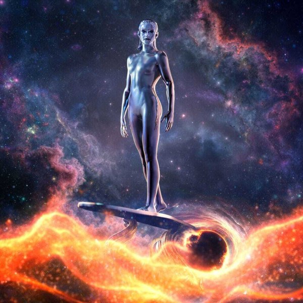 Art Scale Silver Surfer 27 cm - Iron Studios Fantastic Four