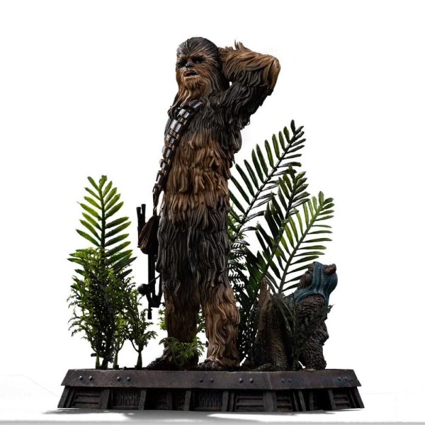Art Scale Chewbacca und Tokkat 22 cm - Iron Studios Star Wars Episode VI