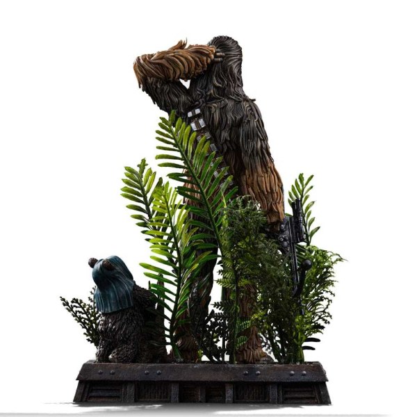 Art Scale Chewbacca und Tokkat 22 cm - Iron Studios Star Wars Episode VI