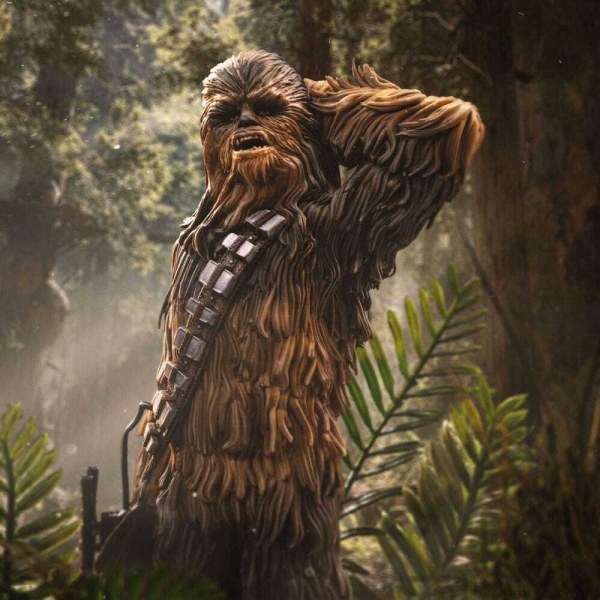 Art Scale Chewbacca und Tokkat 22 cm - Iron Studios Star Wars Episode VI