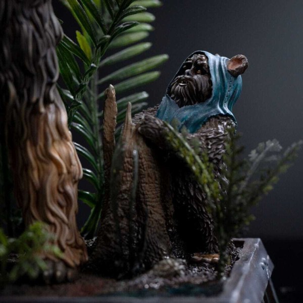 Art Scale Chewbacca und Tokkat 22 cm - Iron Studios Star Wars Episode VI