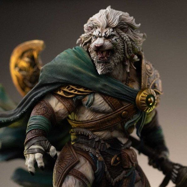 Art Scale Ajani Goldmane 26 cm - Iron Studios Magic The Gathering