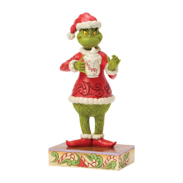Grinch mit heißer Schokolade - JIM SHORE GRINCH