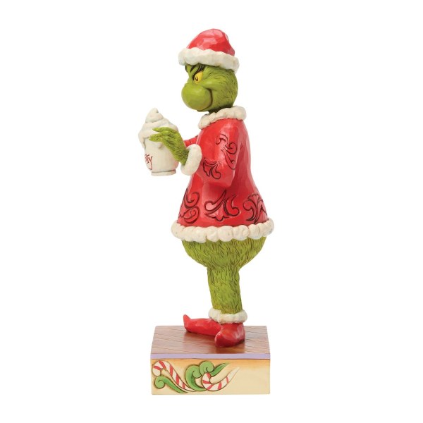 Grinch mit heißer Schokolade - JIM SHORE GRINCH