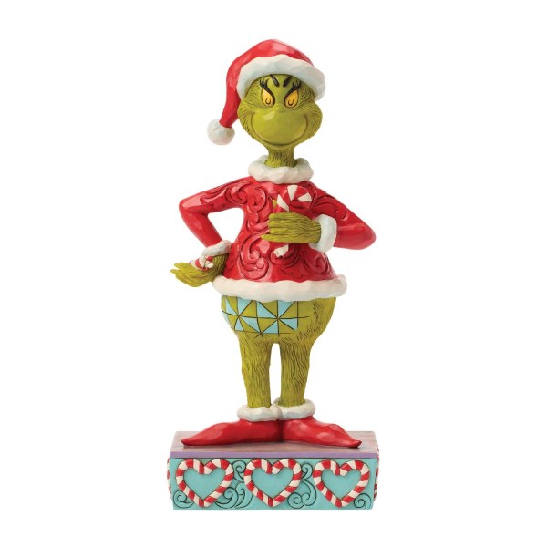 Grinch mit zerbrochenen Süßigkeiten - JIM SHORE GRINCH