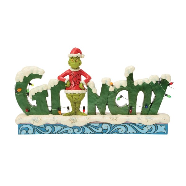 Grinchy-Wort - JIM SHORE GRINCH