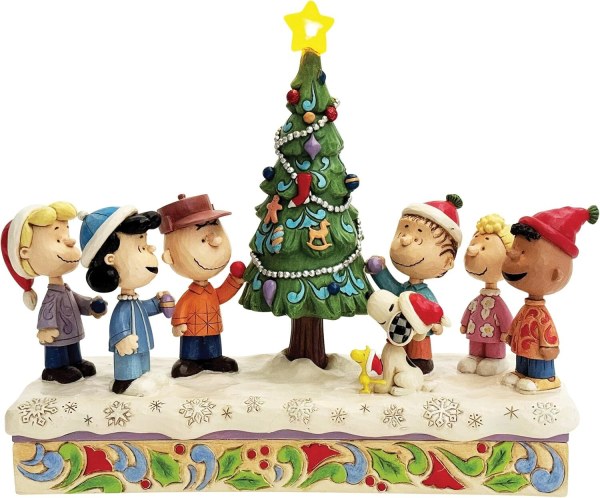 O Weihnachten : Charlie Brown & Freunde LED-Musik- Weihnachten - Peanuts